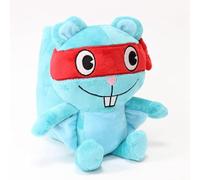iMuMi Happy Tree Friends Plush Toys 11inch/28cm, Soft HTF Stuffed Animal Petunia/Toothy/Nutty/Russell/Cub Stuffed Doll Gift for Fans (Splendid 25cm)