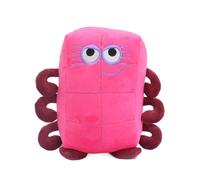 iMuMi Number Plush Blocks Toy, Numbers Stuffed Animal Blocks, Cute Number Dolls, Soft Block Plushies Math Stuffed Toys for Kids (Eight 22cm)