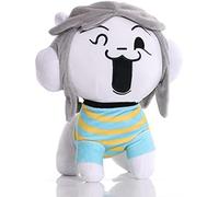 iMuMi Undertale Plush Toys 20cm, Soft Sans Papyrus Asriel Alphys Flowey Frisk Chara Stuffed Doll for Kids Gift (F)