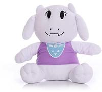 iMuMi Undertale Plush Toys 20cm, Soft Sans Papyrus Asriel Alphys Flowey Frisk Chara Stuffed Doll for Kids Gift (Toriel)