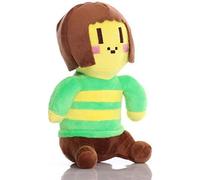 iMuMi Undertale Plush Toys 20cm, Soft Sans Papyrus Asriel Alphys Flowey Frisk Chara Stuffed Doll for Kids Gift (Chara)