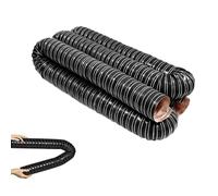 IMUNKT 1 2 3 4 5 6 In Black Intake Hose Automotive Silicone Flexible Duct Hose Brake Cooling Air Ducting Induction Exhaust Hoses Heat Resistant(8m/26.2ft,32m(1 1/4"))