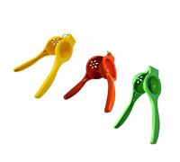 IMUSA 3 Piece Lime, Lemon & Orange Citrus Squeezer Set