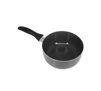 IMUSA Gray Ceramic Saucepan 2.0 Qt Nonstick with Cool-Touch Handle, Small Pot for Sauces, Soups, Stews and More