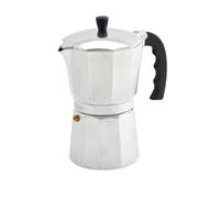 IMUSA USA B120-43V Aluminum Espresso Stovetop Espresso Maker 6-Cup, Silver
