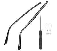 IMUSINICE 1 Pair Replacement Glasses Legs Eyeglasses Arm Temple Tips Made of Sturdy Titanium Alloy Comfortable to Wear and Keep Glasses in Place for Everyday Use