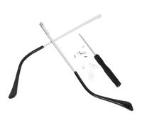 IMUSINICE 1 Pair Silver Metal Glasses Arm Replacement for Reading Glasses and Sunglasses Sturdy Spring Arms Not Easy to Bend Or Deform Prevent Frame from Breaking