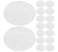 IMUSINICE 2 Pack 200pcs Replacement Cotton Core Round Filtering Cotton Pads for Cupping Device Ultra-fine Particle Blocking Beauty Accessory for Home Use