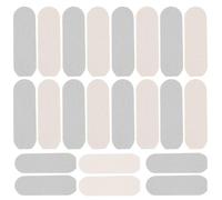 IMUSINICE 20pcs Foot File Sand Papers Foot Dead Skin Remover Supplies Reusable Replaceable for The Elderly Men at Home Pedicure Care