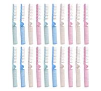 IMUSINICE 20pcs Portable Folding Travel Combs Plastic Outdoor Massaging Hair Combs for Travel and Camping, Sturdy Design to Avoid Scratching Scalp and Not Easy to Break