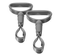 IMUSINICE 2pcs Abs Automotive Grab Handles with Comfortable Grip and Easy Installation for Bus and Subway Assistance, Portable Car Handrails for Disabled and Elderly Safety Aid