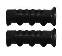 IMUSINICE 2pcs Black PVC Wheelchair Handle Grip Covers for Mechanical Equipment and Carts, Easy Replacement and Reducing Hand Fatigue, Non-Slip Grip Wraps for Wheelchair and Grocery Cart Use