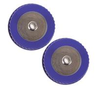 IMUSINICE 2pcs Gl45 Laboratory Bottle Cap with Single Port for Controlled Supplement Flow and Anti Evaporation, Plastic and Stainless Steel Construction Suitable for Laboratory Reaction