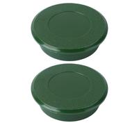 IMUSINICE 2pcs Golf Putting Cup Covers Green Hole Cups Plastic Portable Practice Tool for Golf Practice Putting on Lawn Environmental Protection