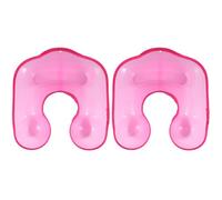 IMUSINICE 2pcs Hair Washing Tray Hair Perm Sink Plastic Shoulder Support for Salon Home Use