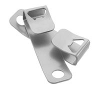 IMUSINICE 2pcs Heavy Duty Cooler Locking Brackets with Opener Portable Cooler Mount Accessories Compatible with Camping and Outdoor Tie Down Hold