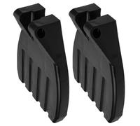 IMUSINICE 2pcs Heavy Duty Wheelchair Footrest Replacement Pedals, Universal Elevating Leg Rests for Patient Support and Mobility Aid