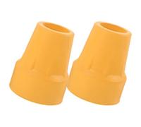 IMUSINICE 2pcs Nonskid Trekking Pole Tips Rubber Cane Replacement Anti-Slip Walking Stick Pads Shock Absorbing Crutch Foot Covers for Hiking Poles