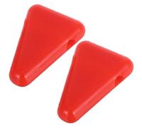 IMUSINICE 2pcs Silicone Tuning Fork Protective Base with Vibration Control and Universal Compatibility, Triangle-Shaped Fork Stabilizer for Travel and Wellness Practices, Non-Slip Sound