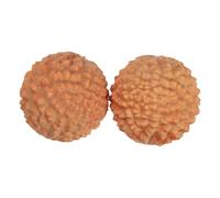 IMUSINICE 2pcs Wooden Baoding Balls for Hands Durian-Shaped Massage Handballs Lightweight Compact Exercise Prop for Relaxing and Hand Therapy Suitable for Seniors and Travel