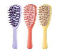 IMUSINICE 3pcs Hair Comb Set for Men and Women with Comfortable Massage Experience and Deep Scalp Massage Tpr and Pp Material Hair Styling Combs