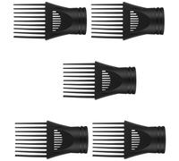 IMUSINICE 5pcs Hair Dryer Nozzle Hair Dryer Nozzle Replacement Plastic High Temperature Resistant Reusable