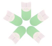 IMUSINICE 5pcs Lash Crafting Tool Eyelashes Measuring Ruler Beauty Tools Plastic Paper Versatile Application Light Green Enhance Efficiency for Beauty Salons Personal Use