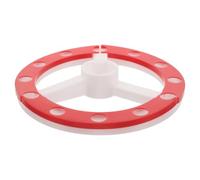 IMUSINICE Automatic Poultry Waterer for Turkeys and Ducks 12 Slots, Plastic Leakproof Design and Continuous Water Supply, Auto Water System for Chickens in Settings