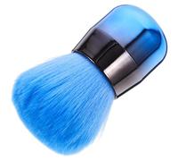IMUSINICE Blush Powder Applicator Makeup Brush Suitable for Sensitive Skin Green Plastic and Artificial Fiber for Face Contouring and Blusher Application and Daily Use