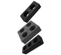 IMUSINICE Coffee Cup Carrier Foam Tray 3 Pcs with Two-Hole, Three-Hole, and Four-Hole Options for Hot Drinks and Takeout Cups