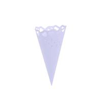 IMUSINICE Containers Design Cone 50pcs Paper out with Hollow White Heart Pattern Wrapping Holding Elegant Lace for Flower and Birdseed for Weddings and Special Events