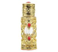 IMUSINICE Dubai Gemstone Refillable Glass Perfume Bottle Travel-sized Vintage Style Arab Essential Oil Container Lightweight Decorative Fragrance Dispenser