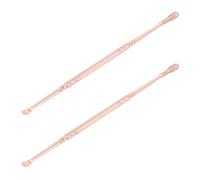 IMUSINICE Earwax Removal Spoon for Gentle Earwax Removal and Spring Tip Stainless Steel with Double-Headed Spiral and Deep Cleaning, Suitable for Home and Travel Use by Adults