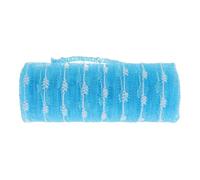 IMUSINICE Exfoliating Nylon Back Washcloth Shower Scrub Cloth Soft Long Body Scrubber Towel for Bath Skin Massage Sky-Blue Suitable for Men Women