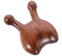 IMUSINICE Face Acupoint Massager Wood Nose Massage Tool Portable Relax Fatigue Brown Wooden Scraper for Home Personal Use Professional Therapist