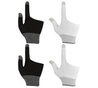 IMUSINICE Finger Touchscreen Gaming Gloves 2 Pairs, Breathable and Elastic Gloves for Mobile Phone Game, Practical Design for Men and Women