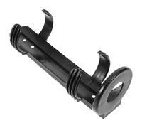 IMUSINICE Fire Extinguisher Wall Mount Bracket Portable Black Plastic Fire Extinguisher Storage Hanger Easy to Access on The Go and Boat Use
