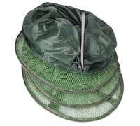 IMUSINICE Foldable Fishing Keep Net with Sturdy Coating Featuring Wear-Resist Material and Ground Peg Design for Outdoor Fish Guard Basket and Reusable Fishing Net Applications