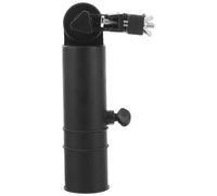 IMUSINICE Golf Umbrella Holder for Push Cart Adjustable Clip, Compact Black Plastic Cart Umbrella Stand for Secure Trolley Storage and Multi-functional Golf Accessory