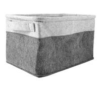 IMUSINICE Large Capacity Felt Laundry Organizer Basket with Comfortable Handles, Sturdy Load-bearing Design for Dorms and Home Use, Multi-colour Collapsible Storage Bin for Dirty Clothes