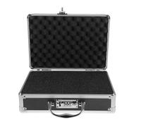 IMUSINICE Lockable Aluminium Alloy Tool Box with Coded Lock and Handle, Large Capacity Metal Storage Case for Outdoor Use and Transporting Tools, Multi-functional Sturdy Toolbox Organizer