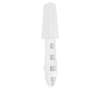 IMUSINICE Manual Three-Sided Foot File for Professional and Home Use, White Abs Material, Easy to Clean Pedicure Tool to Remove Dead Skin and Callus from Feet