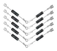 IMUSINICE Microwave Unidirectional 10pcs Diode Voltage Oven Replacement High Diodes Overload and Sturdy Abs Material for Efficient Oven Repair
