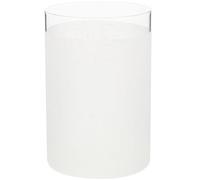 IMUSINICE Modern Frosted Glass Cylinder Lampshade Replacement for Bedside Lamp with Sturdy Sturdy Design, White Colour Suitable for Home Lampshade Decoration