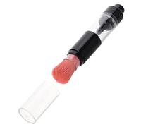 IMUSINICE Multifunctional Pressed Powder Brush with Refillable Bottle for Quick Makeup Application, Portable Travel Makeup Brush with Plastic Handle and Artificial Fiber Bristles
