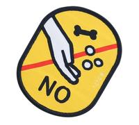 IMUSINICE No Feeding Reminder Pet Harness No Feeding Tag with Hook and Loop Puppy Social Warning Sticker for Leash for Dogs and Cats