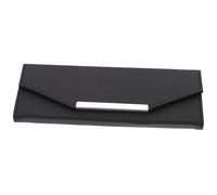 IMUSINICE Portable Eyelash Extension Tweezers Storage Case Black Makeup Tweezers Organizer Box for Travel and Professional Use