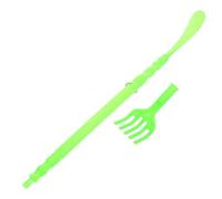 IMUSINICE Practical Long Double End Back Scratcher Body Scratcher Plastic Claw Design Fashionable Green Massage Tool for Wellness and Relaxation
