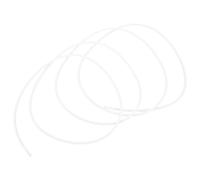 IMUSINICE PTFE Tube Elegant Appearance 2m Length 1.75mm Replacement with Smooth and Efficient Use, Resistant to Tear and Wear for 3D Printer Filament for Filament Systems