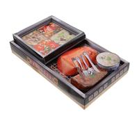 IMUSINICE Realistic Design Paper Hot Pot Sacrifice Kit for Ancestors, Creative Role-play Paper Hot Pot Decor, Specifically Designed for Qingming Festival to Pay Respects